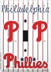 Philadelphia Phillies Light Switch Cover (single)