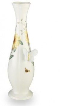 Lenox Butterfly Meadow Bone Porcelain Bud Vase