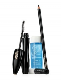 Create your most eye-catching beauty. Starring Hypnôse Drama Mascara, the height of dramatic lash volume. The full contact brush, with its S-shaped curve, grasps and loads lashes for a fanned out, full body fringe. Gift set contains: Hypnose Drama Instant Full Body Volume Mascara in Excessive Black 0.22 oz., Cils Booster XL Super-Enhancing Mascara Base 0.07 oz., Le Crayon Khol Eyeliner in Black Ebony 0.07 oz., Bi-Facil Double-Action Eye Makeup Remover 1.7 oz.. 