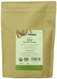 Davidson's Tea Bulk, Organic Spring Fruit & Flowers, 16-Ounce Bag