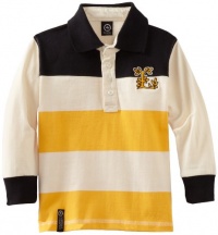 LRG - Kids Boys 8-20 Creative Uniform Co Rugby Shirt, Natural, Large