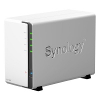 Synology DiskStation 2-Bay (Diskless) Network Attached Storage DS212j (White)