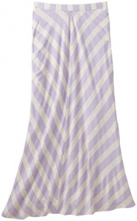 Ella Moss Girl 7-16 Calico Maxi Skirt, Lilac, 7/8