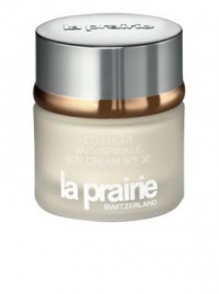 La Prairie Cellular Anti-Wrinkle Sun Cream SPF 30 Unisex Sunscreen, 1.7 Ounce