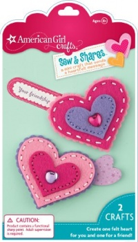 American Girl Crafts Sew and Shares, Hearts