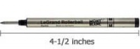 Mont Blanc Legrand Rollerball Refill, Fine, Black