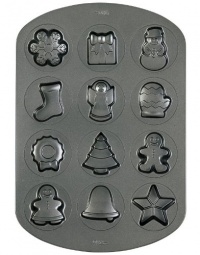 Wilton Christmas Cookie Shapes Pan