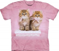 The Mountain Pretty Kittens Pink T-shirt (Medium)