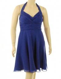 Lauren Ralph Lauren Halter Dress Purple Jazz 12