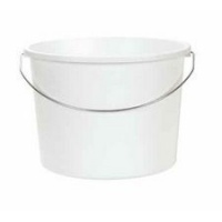 Sterilite 5Qt Wht Handy Pail 11670024 Pails Utility Plastic