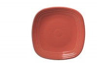 Fiesta 10-3/4-Inch Square Dinner Plate, Flamingo