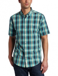 Original Penguin Men's Short Sleeve Woven Shirt