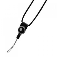 Detachable Long Lanyard Neck Strap Black