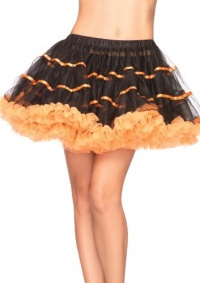 Leg Avenue Women's Layered Striped Petticoat