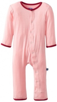 KicKee Pants Baby-Girls Infant Applique Coverall