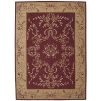 Nourison Ashton House Sienna Transitional Scrolls 7' 5 Round Rug (AS04)