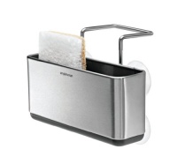 simplehuman Slim Sink Caddy, Stainless Steel