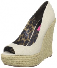 Betsey Johnson Women's Valll Open-Toe Espadrille