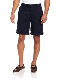 IZOD Men's Big-Tall Saltwater Flat Front Short, Midnight, 54