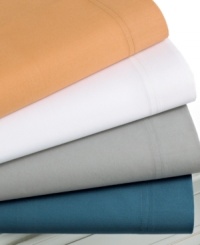 Comfort & quality! These bar III™ pillowcases are crafted with 220-thread count cotton for superior softness and twill construction for solid durability.