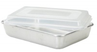 Nordic Ware Cake Pan with Storage Lid, Outside 9.75 by 13.625 by 3.5 Inch