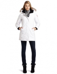 Canada Goose Women's Victoria Parka,White,Medium