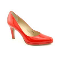 Ellen Tracy Carlton Pumps Heels Shoes Red Womens