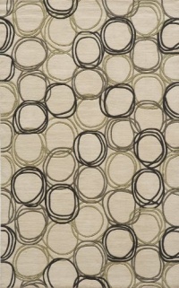 Momeni ELEMTEL-34IVY5080 Elements Rug, Ivory