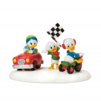 Department 56 Disney Village Accessory Figurine, Racing Toy Cars