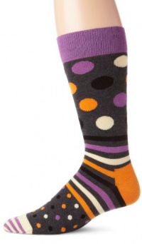 Happy Socks Men's Dots and Stripes 2, Assorted, 10-13