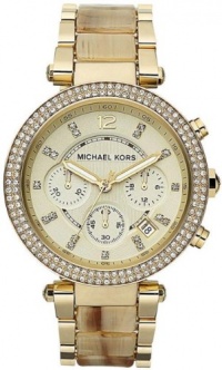 Michael Kors Women's MK5632 Parker Gold/Horn Watch