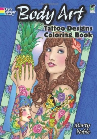 Body Art: Tattoo Designs Coloring Book (Dover Design Coloring Books)