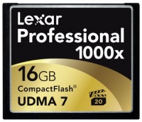 Lexar Professional 1000x 16GB CompactFlash Card LCF16GCTBNA1000