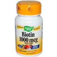 Nature's Way Biotin Lozenges, 100 Count