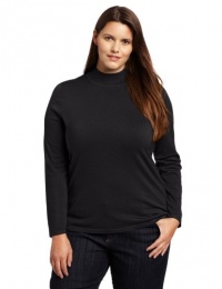 Pendleton Women's Plus-Size Mock Neck Pullover Sweater