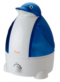 Crane Adorable Ultrasonic Cool Mist Humidifier with 2.1 Gallon Output per Day - Penguin