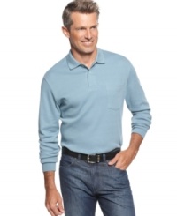 Looked polished and stay feeling comfortable in this polo shirt from John Ashford.