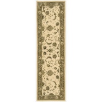 Nourison 2000 2213 Rectangle Rug, Ivory, 2.3-Feet by 8.0-Feet