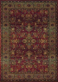 Sphinx by Oriental Weavers Kharma 836C Cathedral Oriental Rug - Red Size - 2.3 x 4.5 ft.