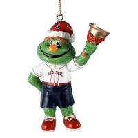 Kurt Adler 3-1/4-Inch Wally the Green Monster with Handbell Ornament