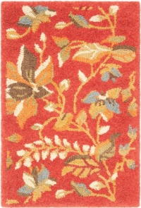 Area Rug 3x5 Rectangle Country & Floral Rust Color - Safavieh Blossom Area Rug from RugPal.com