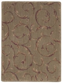 Nourison Zanibar Large Scroll Meadow 2.0-Feet by 5.9-Feet Polyacrylic Area Rug