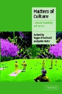 Matters of Culture: Cultural Sociology in Practice (Cambridge Cultural Social Studies)