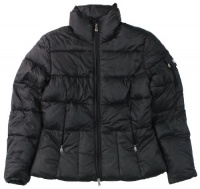 Lauren Ralph Lauren Women's Quilted Down Filled Jacket (Black) (Large)