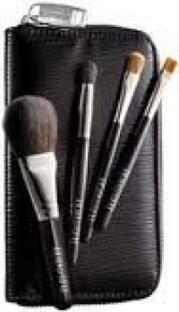 Laura Mercier Touch-Up Brush Set for Eyes & Cheeks ($136 Value) NEW