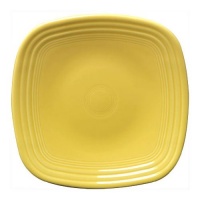 Fiesta 10-3/4-Inch Square Dinner Plate, Sunflower