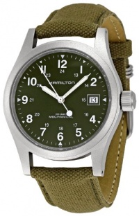 Hamilton Men's HML-H69419363 Khaki Field Green Dial Watch