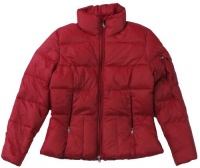 Lauren Ralph Lauren Women's Quilted Down Filled Jacket (Heritage Red) (Medium)