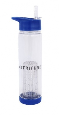 Flavor Infuser Water Bottle, 25 Oz, BPA-free Durable Eastman TritanTM, Sports, Diet and Travel Fruit Flavor Infusion for Healthy, Thirst Quenching Hydration with Easy Carry Handle, Leak Proof Bottom up Twist on Infuser for Lasting Taste!