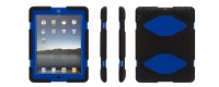 Griffin Survivor Case for iPad 2/3/4 - Blue/Black (GB35380-2)